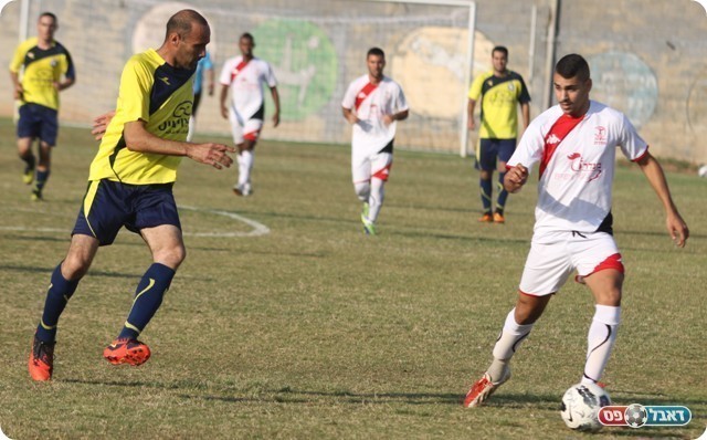 כובש הצמד סהר אזולאי (צילום: שלומי גבאי)